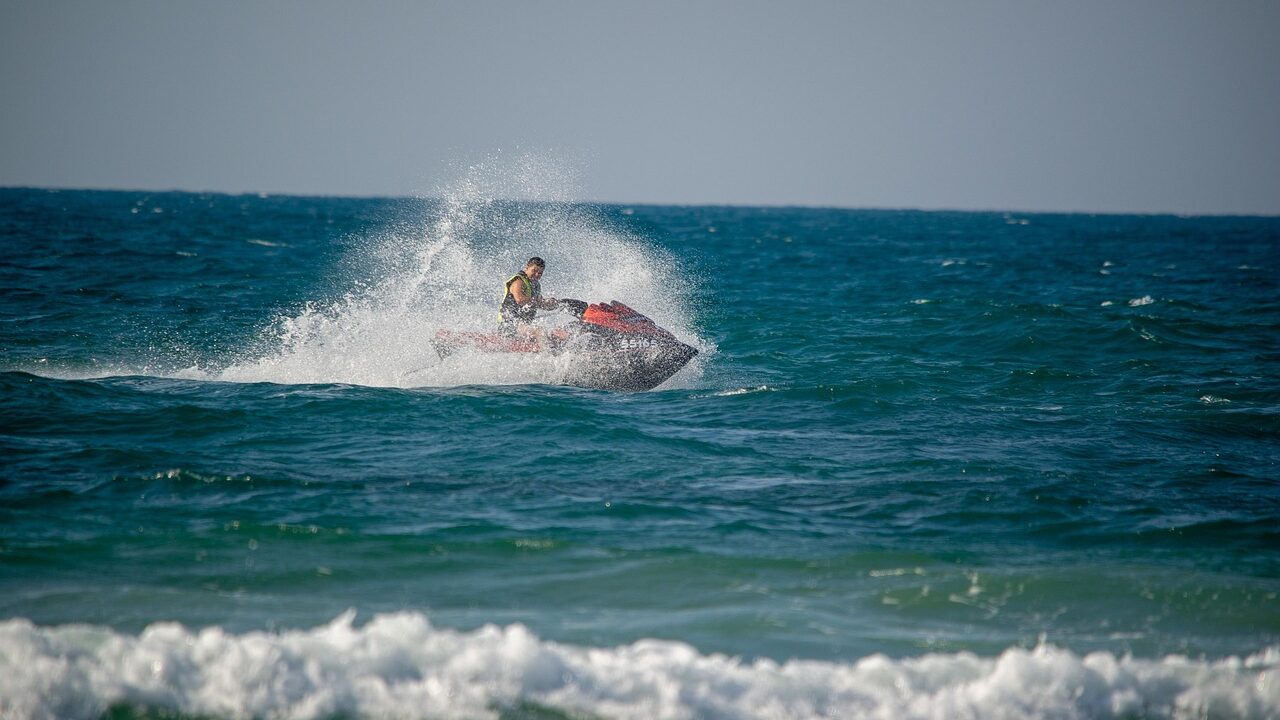 jetski, nature, watersports, watercraft, beach, speed, sport